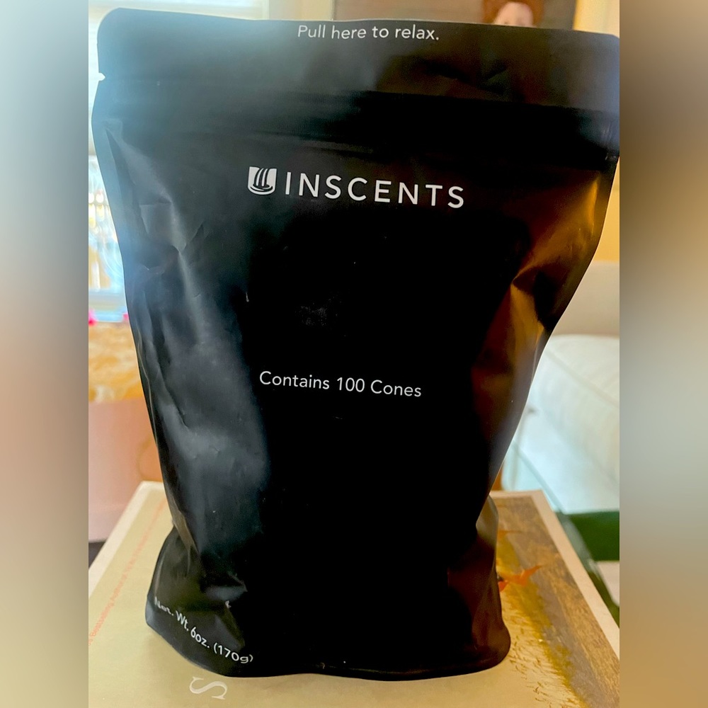 INSCENTS - 100 in-scent cones in assorted flavors - 3 bags available